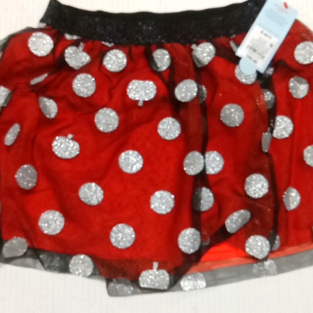 Girls Tutu Skirt Size 6/7 black and orange pumpkin